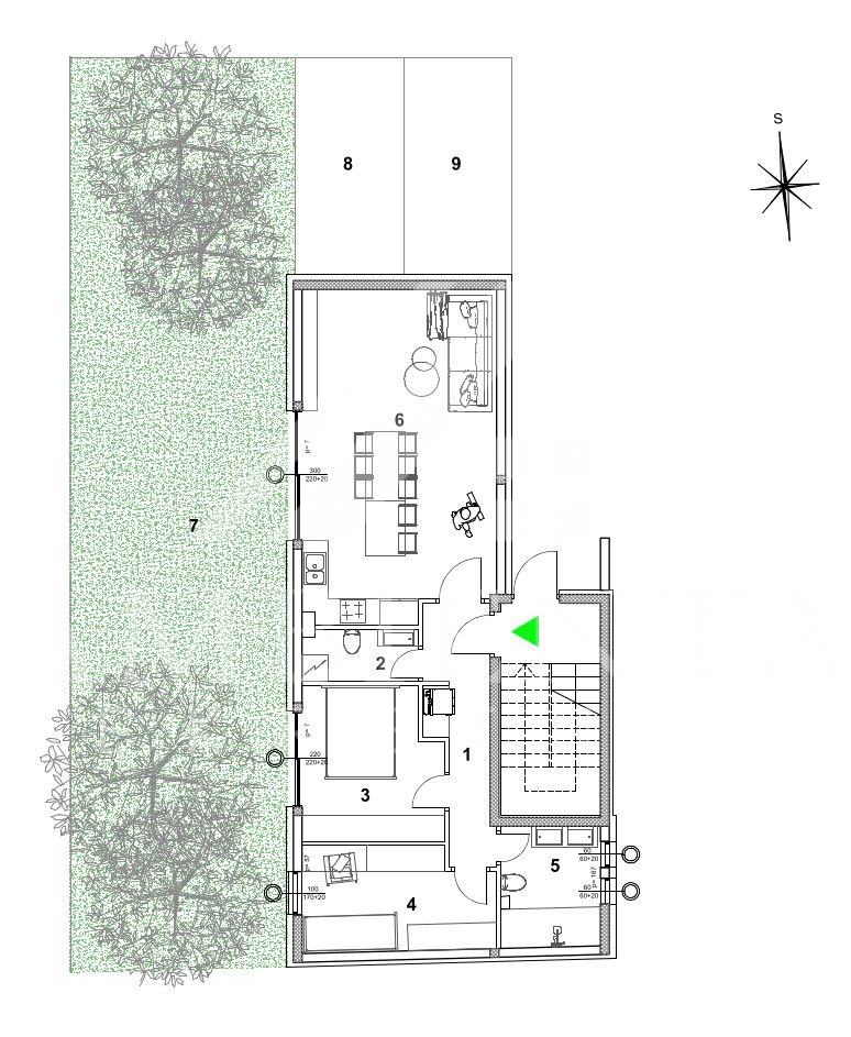 Samobor,centar, novogradnja, 2 sp.sobe, 89m2,vrt,2 parkinga - cover