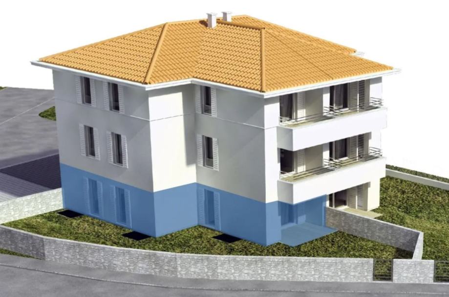Otok Krk, novogradnja, apartman ( stan ) 67 m2 + vrt 138 m2. - cover