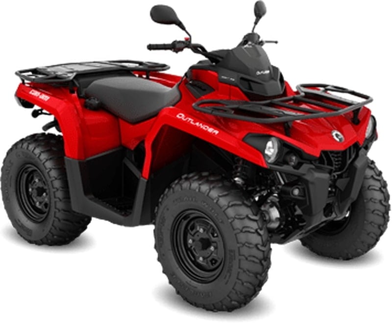 CAN-AM OUTLANDER STD 450 T-60 km/h - cover