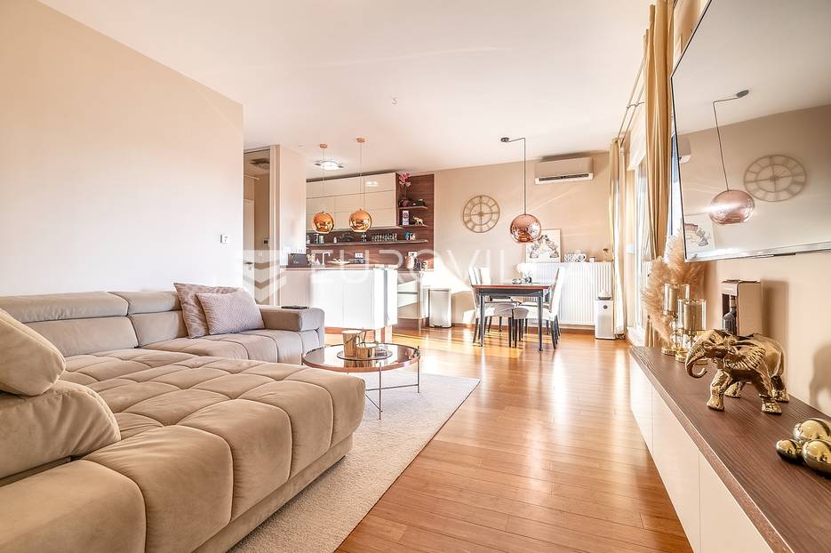 Zagreb, Trešnjevka NOVOGRADNJA prekrasan dvosoban stan 50 m2 i loggia 17m2 - cover