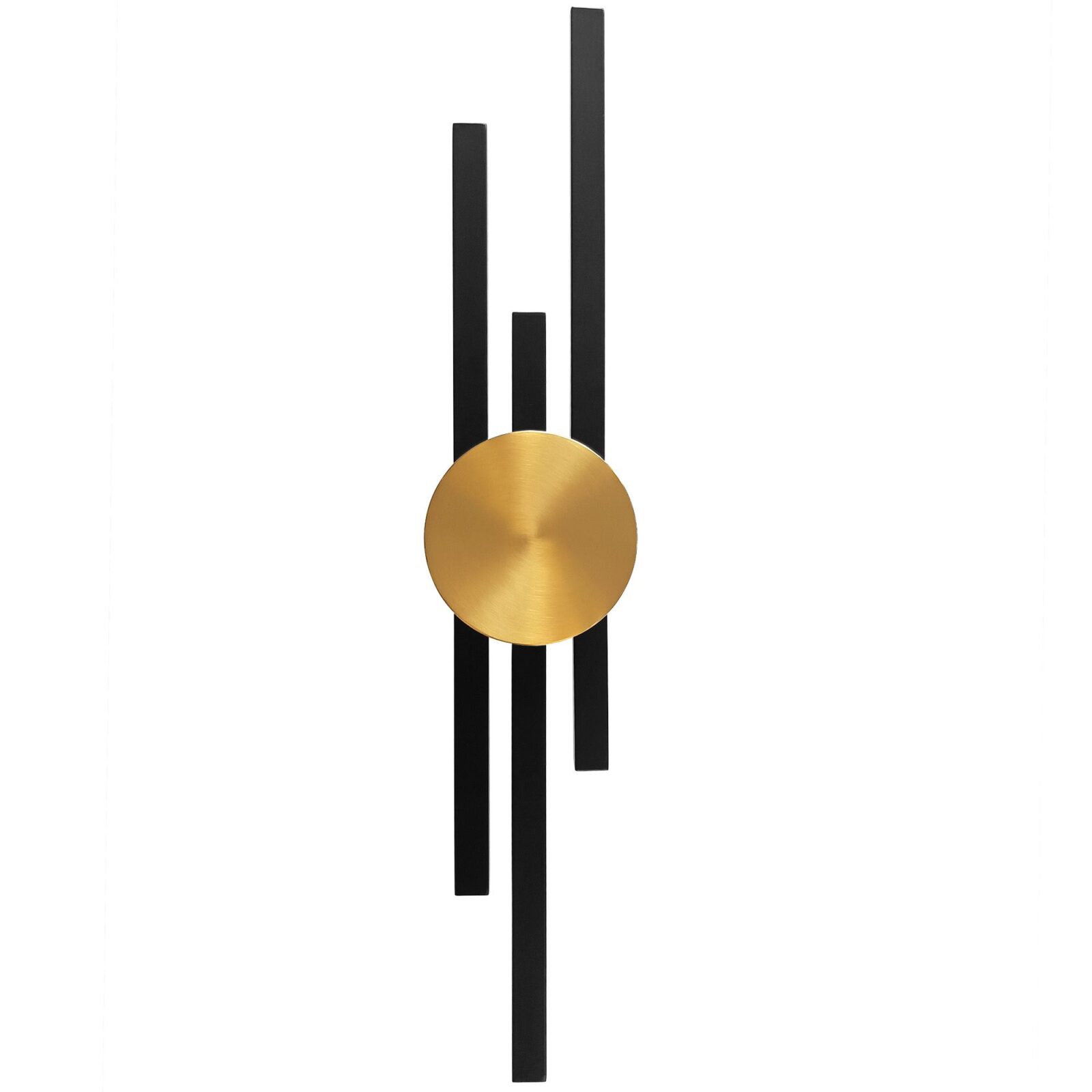 Zidni svijećnjak LED APP1437-W BLACK GOLD - cover
