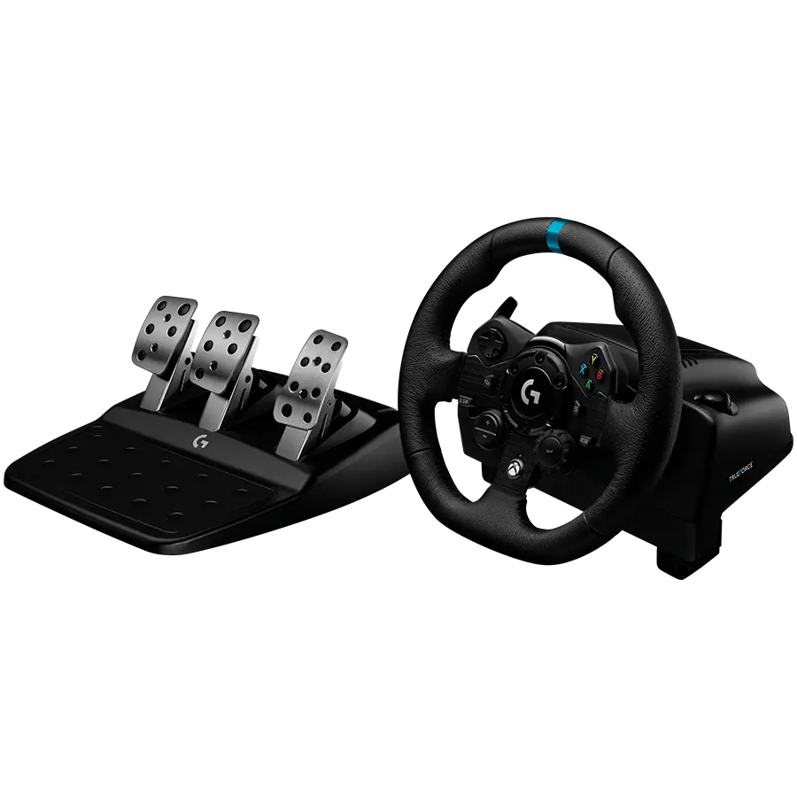 LOGITECH G923 Racing Wheel and Pedals - PC/PS - BLACK - USB - cover