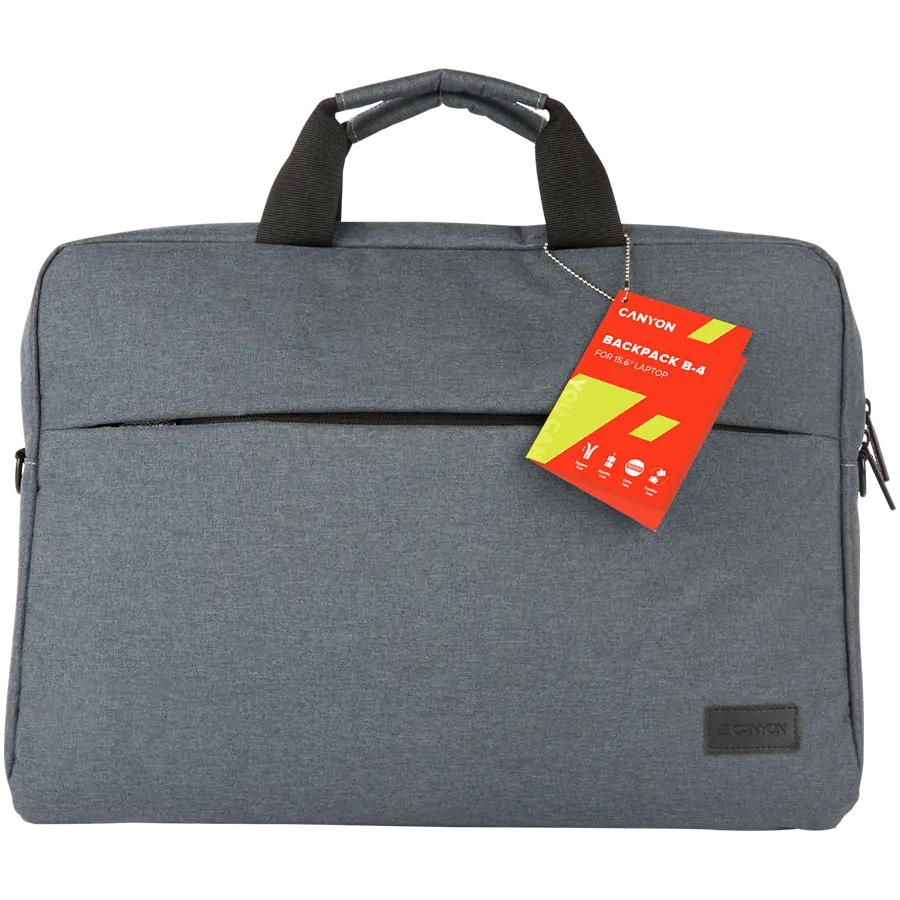 CANYON Elegant Gray laptop bag - cover
