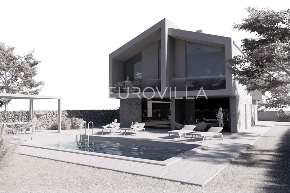 Istra, Višnjan, građevinsko zemljište s pravomoćnom građevinskom dozvolom - cover