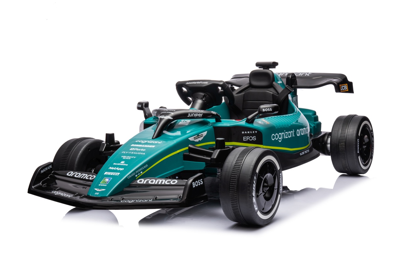 Formula1 na akumulator Aston Martin Cognizant Aramco  - tirkizna - cover