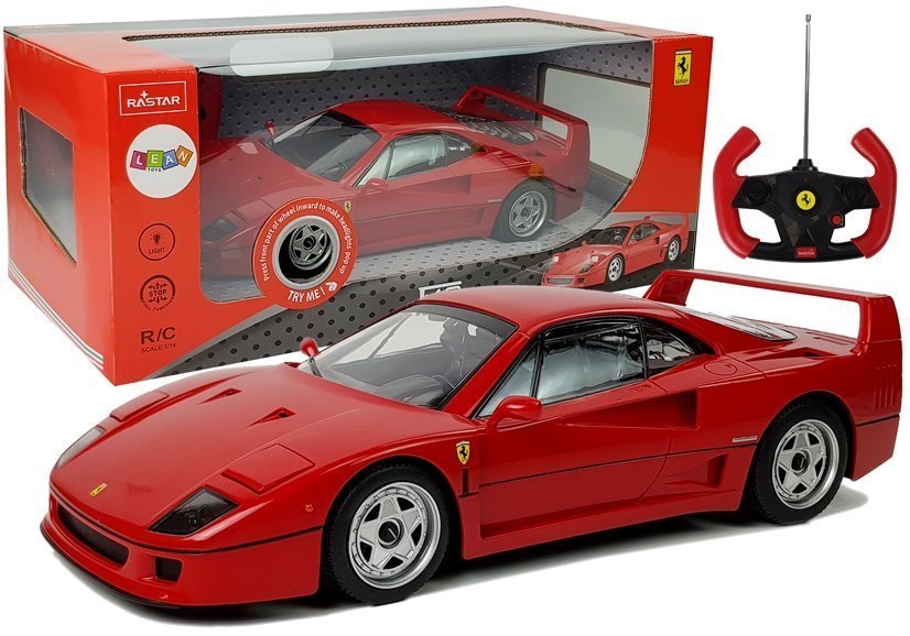 Licencirani auto na daljinsko upravljanje Ferrari F40 1:14 - crveni - cover