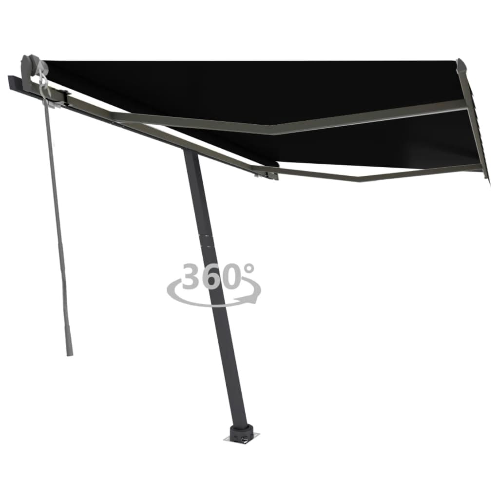 vidaXL Samostojeća automatska tenda 300 x 250 cm antracit - cover