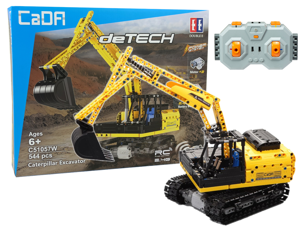 Bager na sklapanje i daljinsko upravljanje Block - 544 elemenata - cover