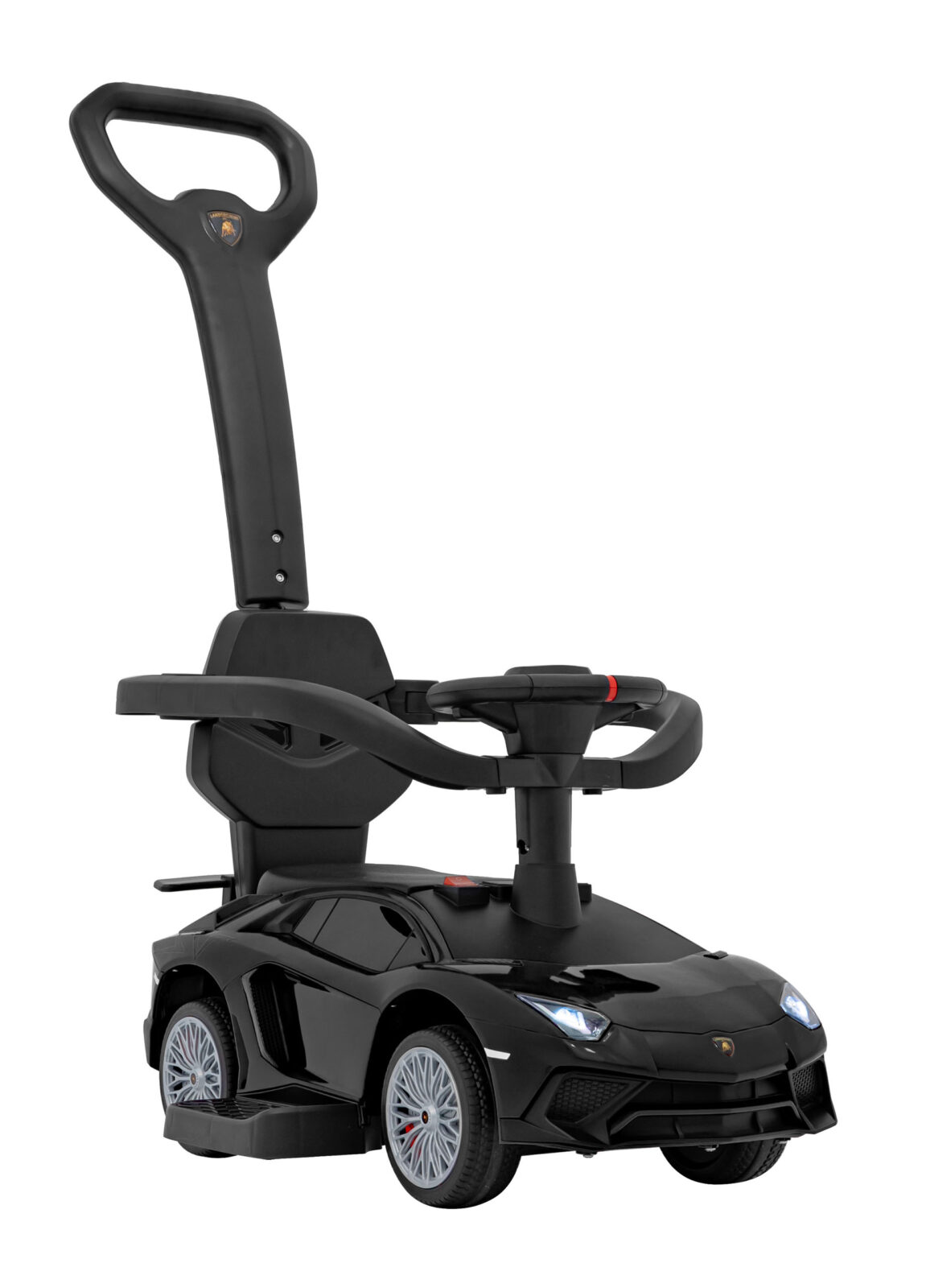 Licencirana guralica Lamborghini Aventador SV - crna - cover