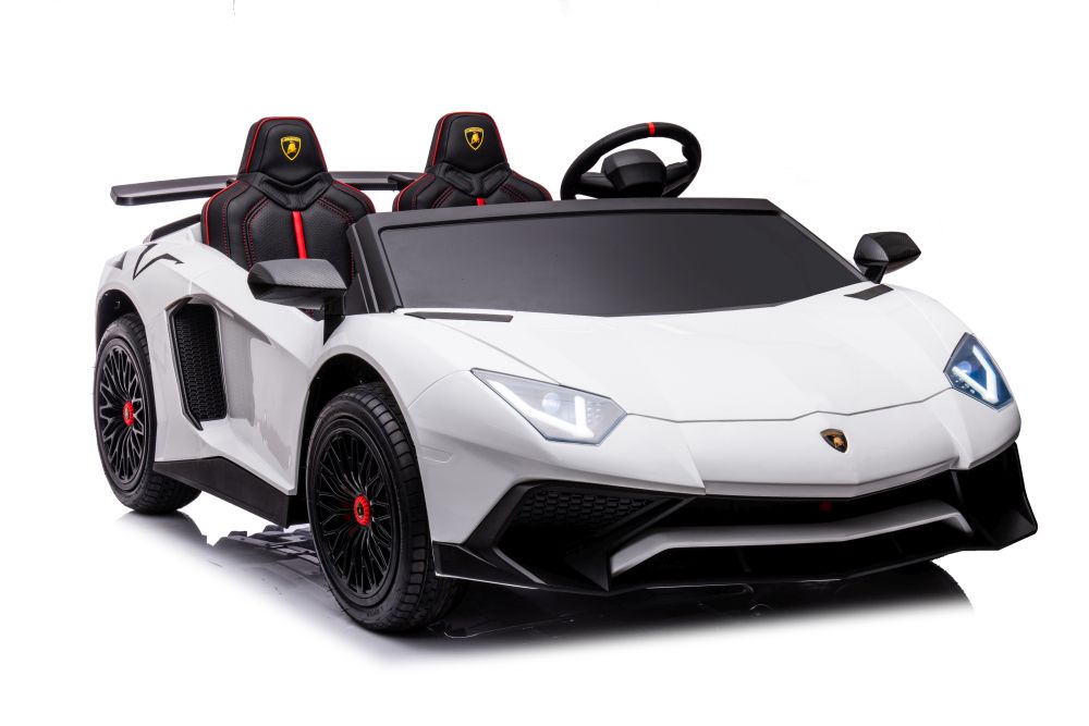 Licencirani auto na akumulator Lamborghini XXL A8803 24V - dvosjed -  bijeli - cover