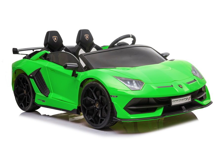 Licencirani auto na akumulator Lamborghini Aventador SX2028 - dvosjed - zeleni - cover