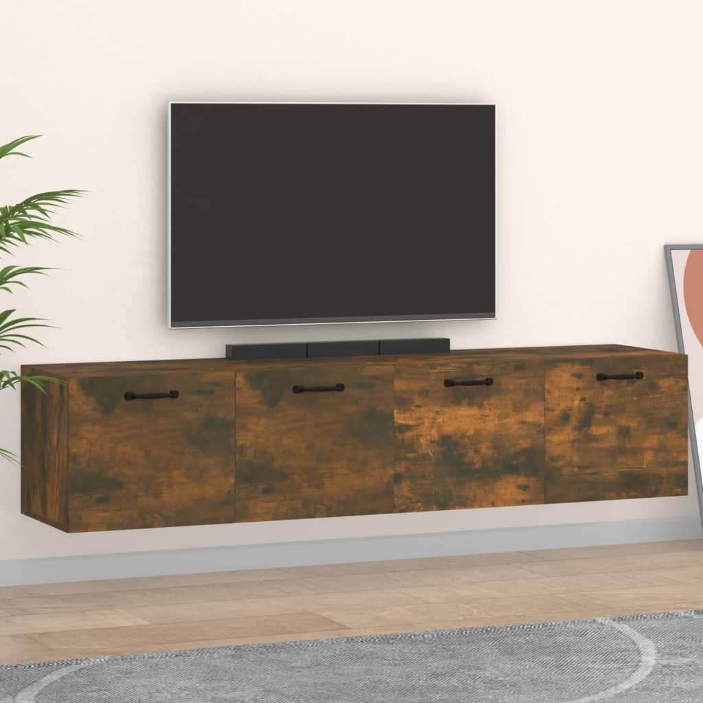 vidaXL Zidni ormarići 2 kom boja hrasta 60x36,5x35cm konstruirano drvo - cover