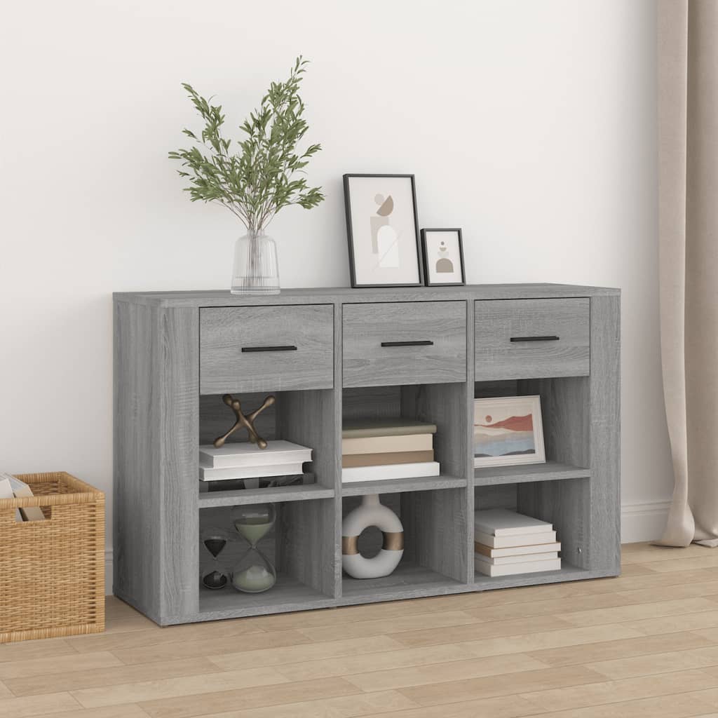 vidaXL Komoda boja hrasta sonome 100x30x59,5 cm od konstruiranog drva - cover