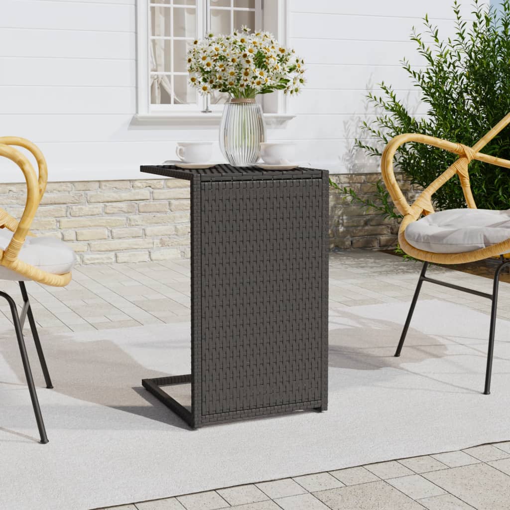 vidaXL Stol u obliku slova C 40 x 35 x 60 cm od poliratana - cover