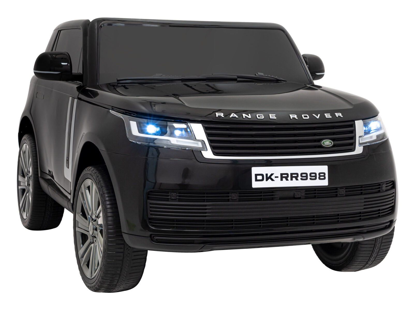 Licencirani auto na akumulator Range Rover SUV Lift  4x4 - DVOSJED - crni - cover