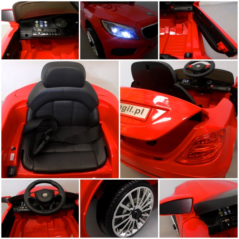 Auto na akumulator Sport M4 - crveni - cover