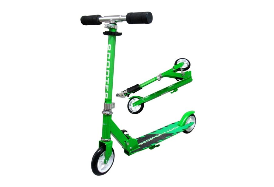 Sklopivi romobil H6 - zeleni - cover