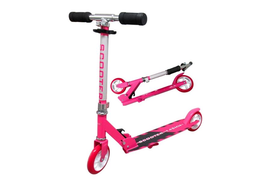 Sklopivi romobil H6 - rozi - cover