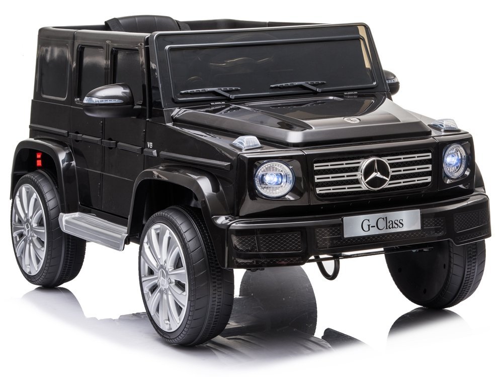 Licencirani auto na akumulator Mercedes G500 - crni - cover