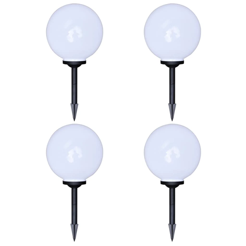 vidaXL Vrtne podne svjetiljke sa šiljkom za tlo 4 kom LED 30 cm - cover