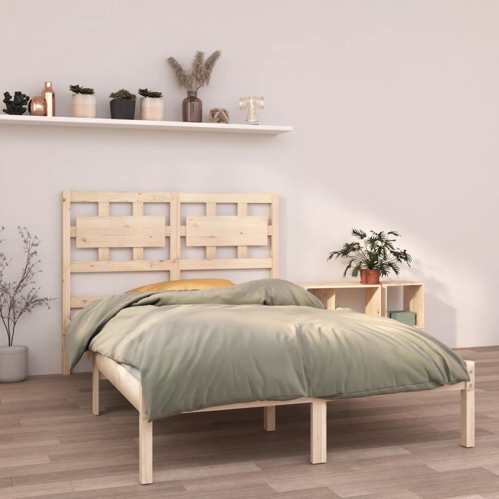vidaXL Okvir za krevet od masivnog drva 120 x 200 cm - cover