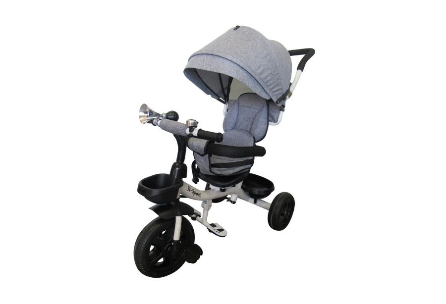 Tricikl "T4 Max" 4u1 - sivi - cover