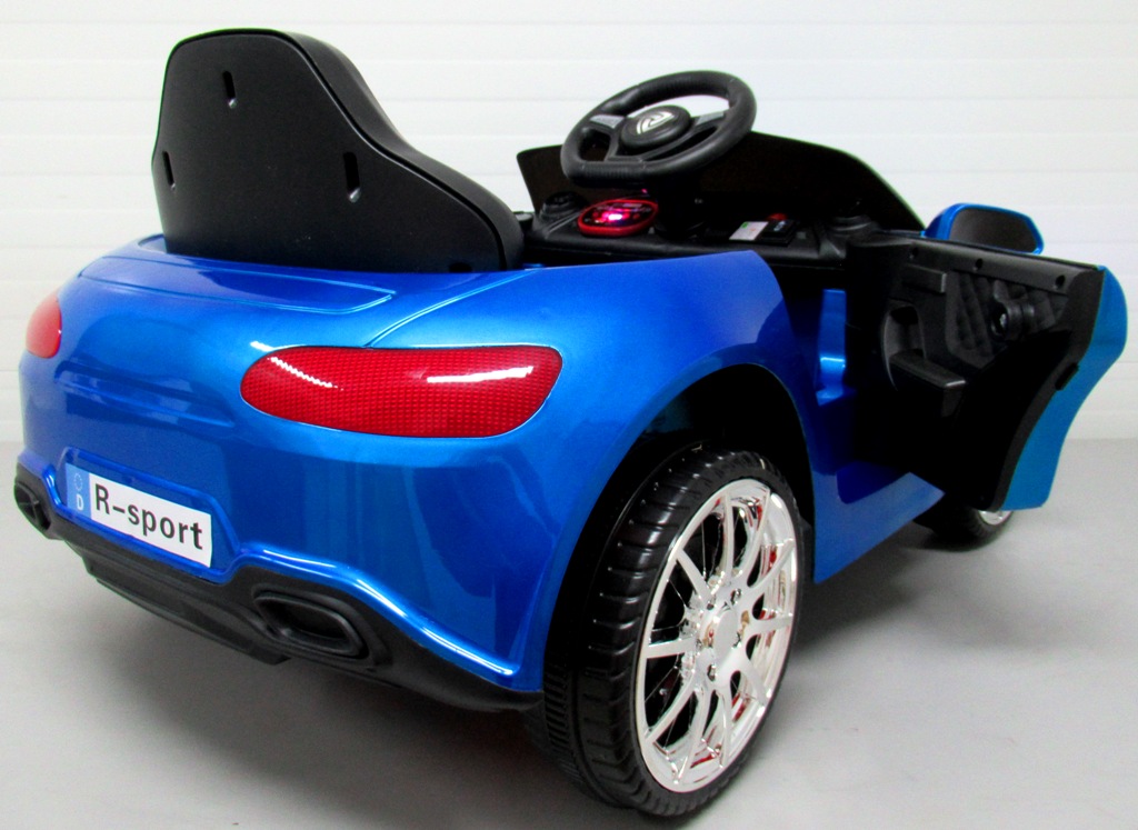 Auto na akumulator Cabrio B3 - plavi/lakirani - cover