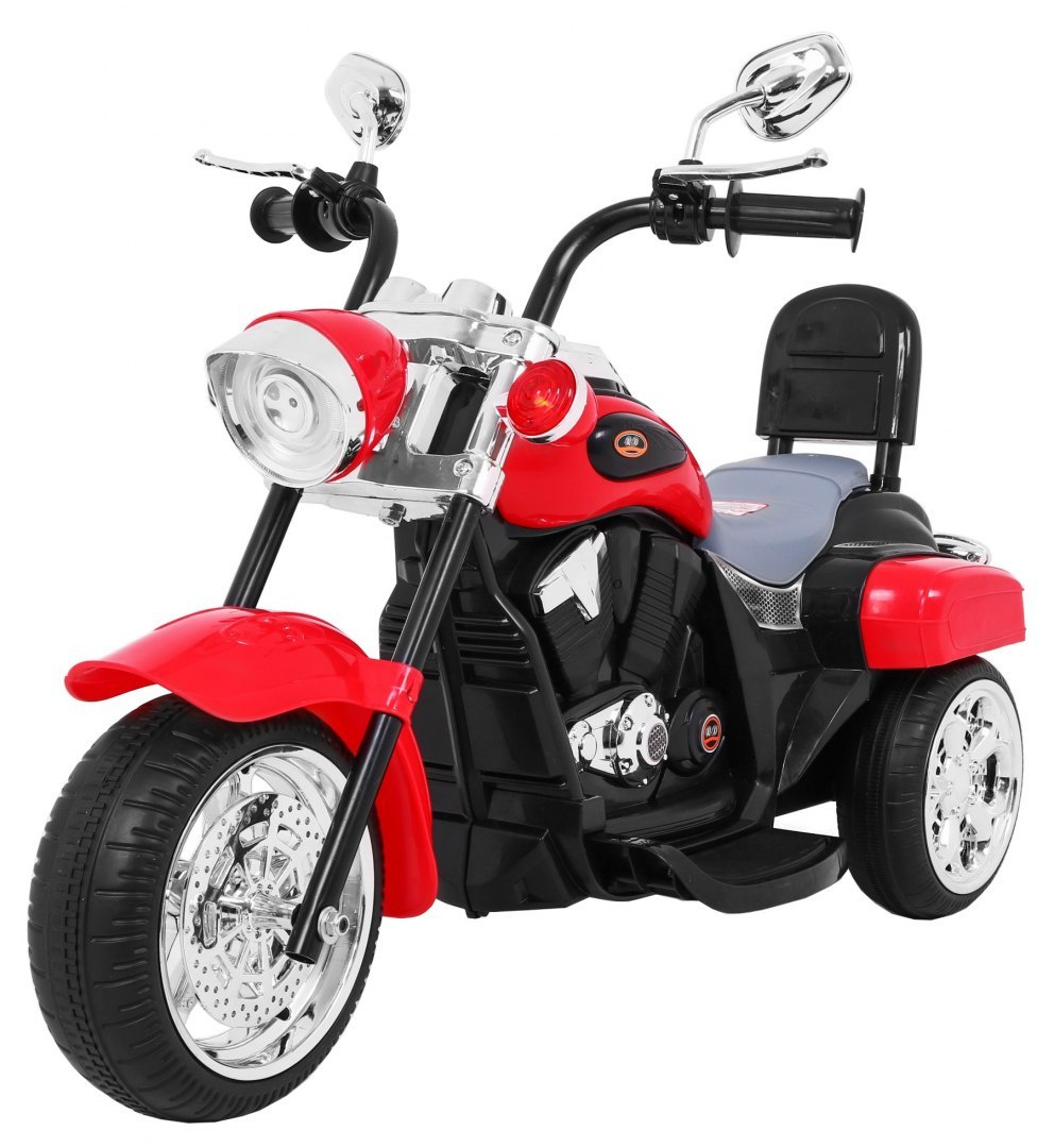 Motor na akumulator NightBike Chopper -crveni - cover