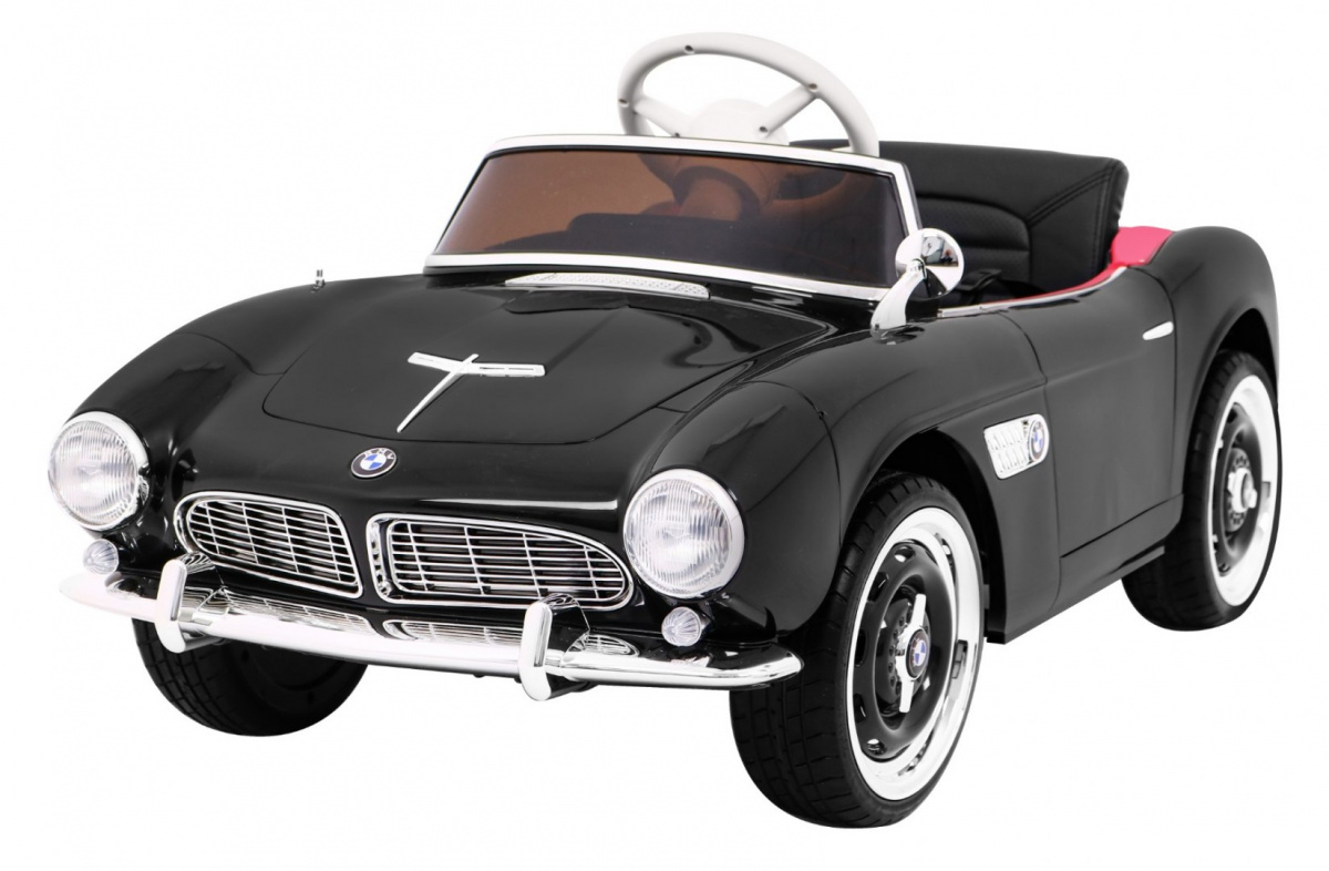 Licencirani auto na akumulator BMW 507 Retro - crni - cover