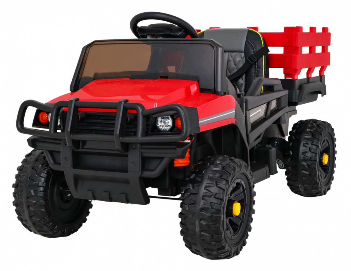 Auto na akumulator Farmer Pick-Up - crveni - cover