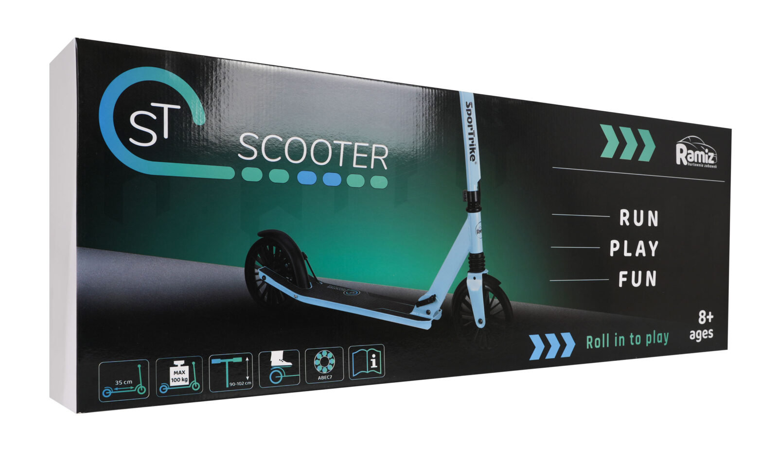 Romobil SPORTRIKE - plavi - cover