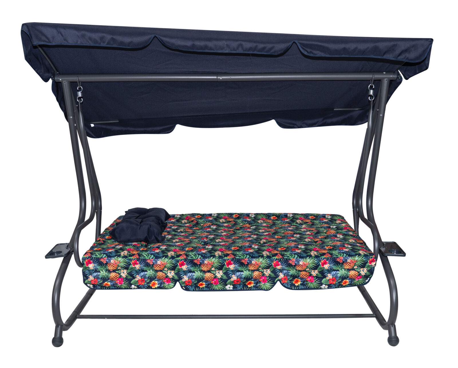 Garden Swing, Textile Seat, 2x1, TROPIC PATTERN - cover