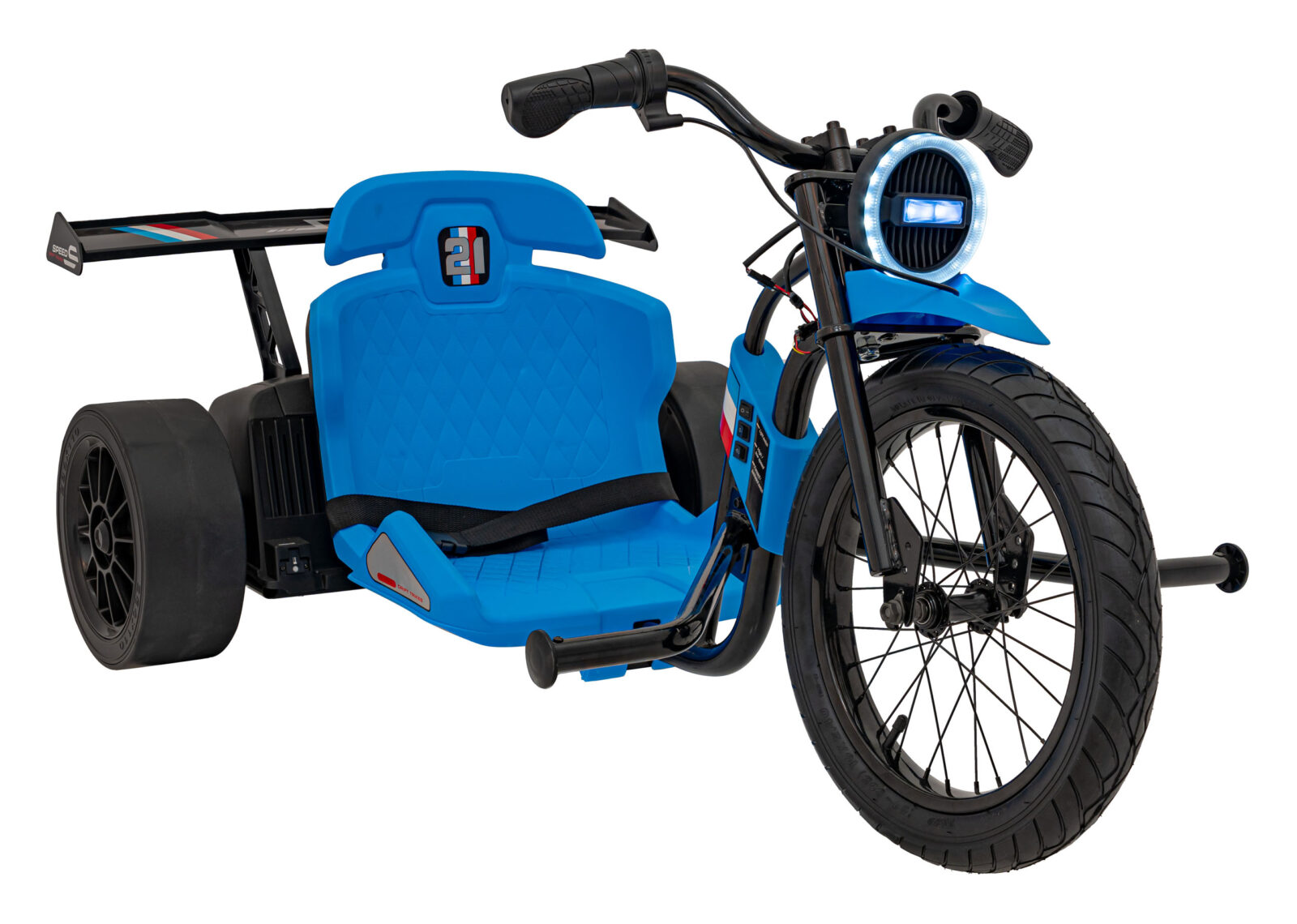 Vozilo na akumulator DRIFT BIKE 21 - plavi - cover