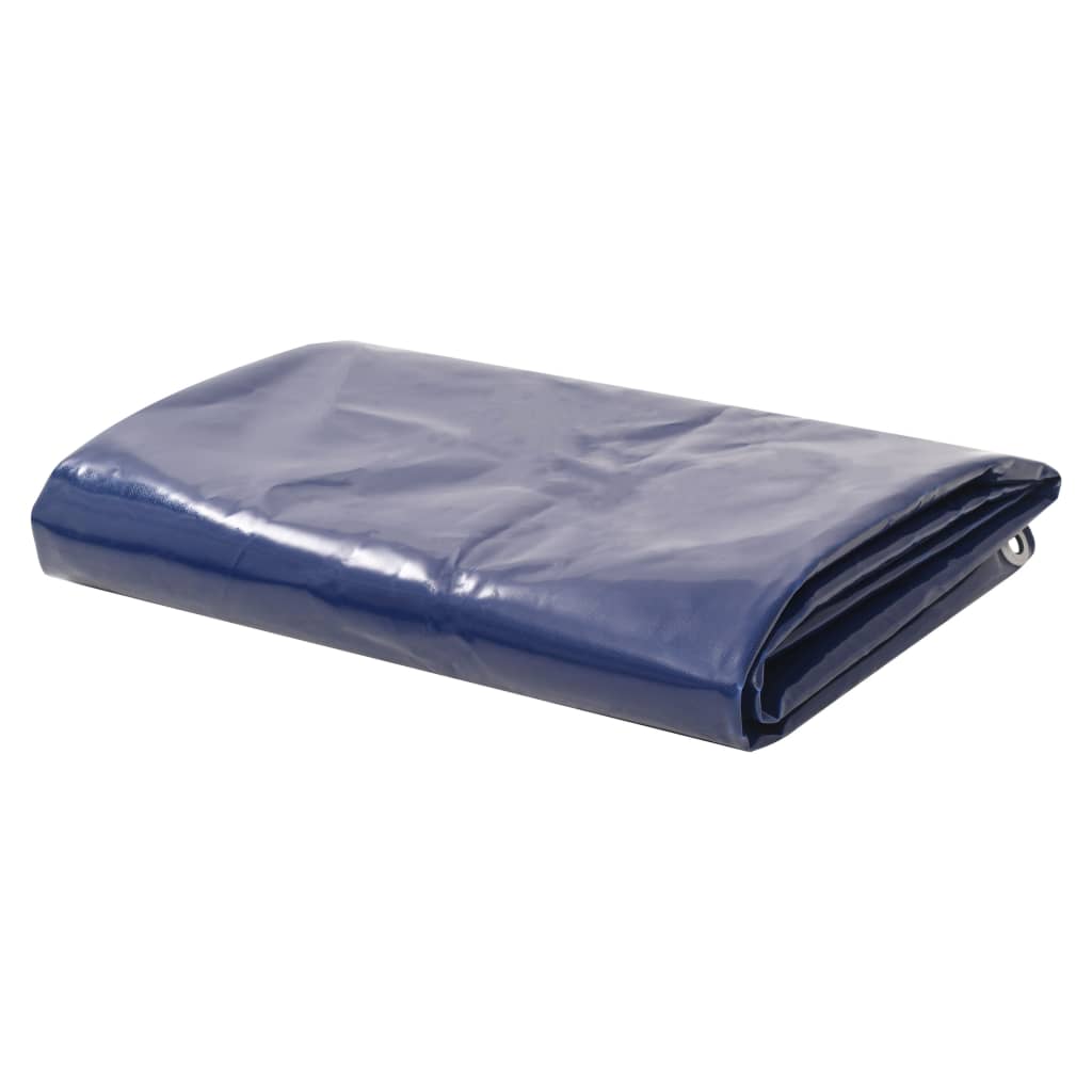 vidaXL Cerada 650 g/m²  2x3 m plava - cover