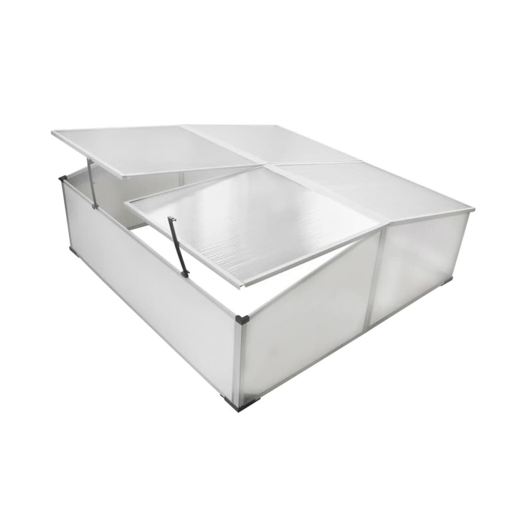 vidaXL Hladni okvir 4 poklopca 108 x 41 x 110 cm - cover