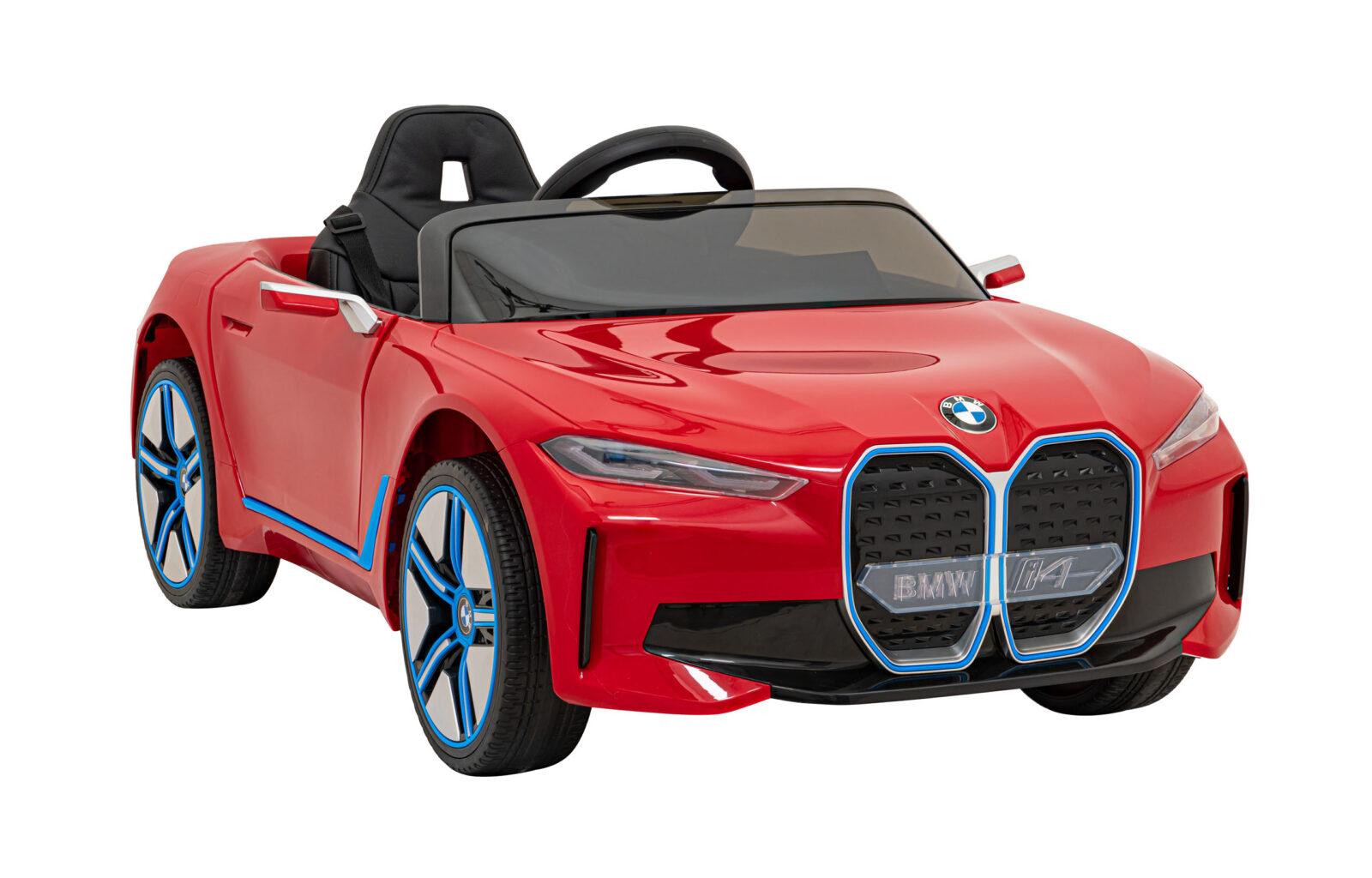 Licencirani auto na akumulator BMW I4 - crveni - cover