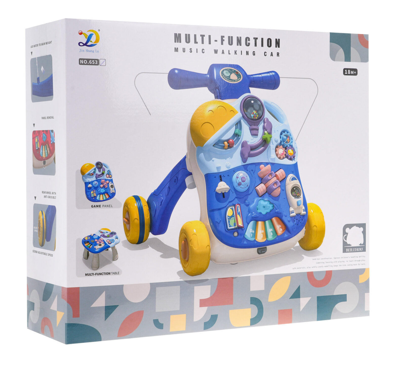 Hodalica Walker 3in1 - plava - cover