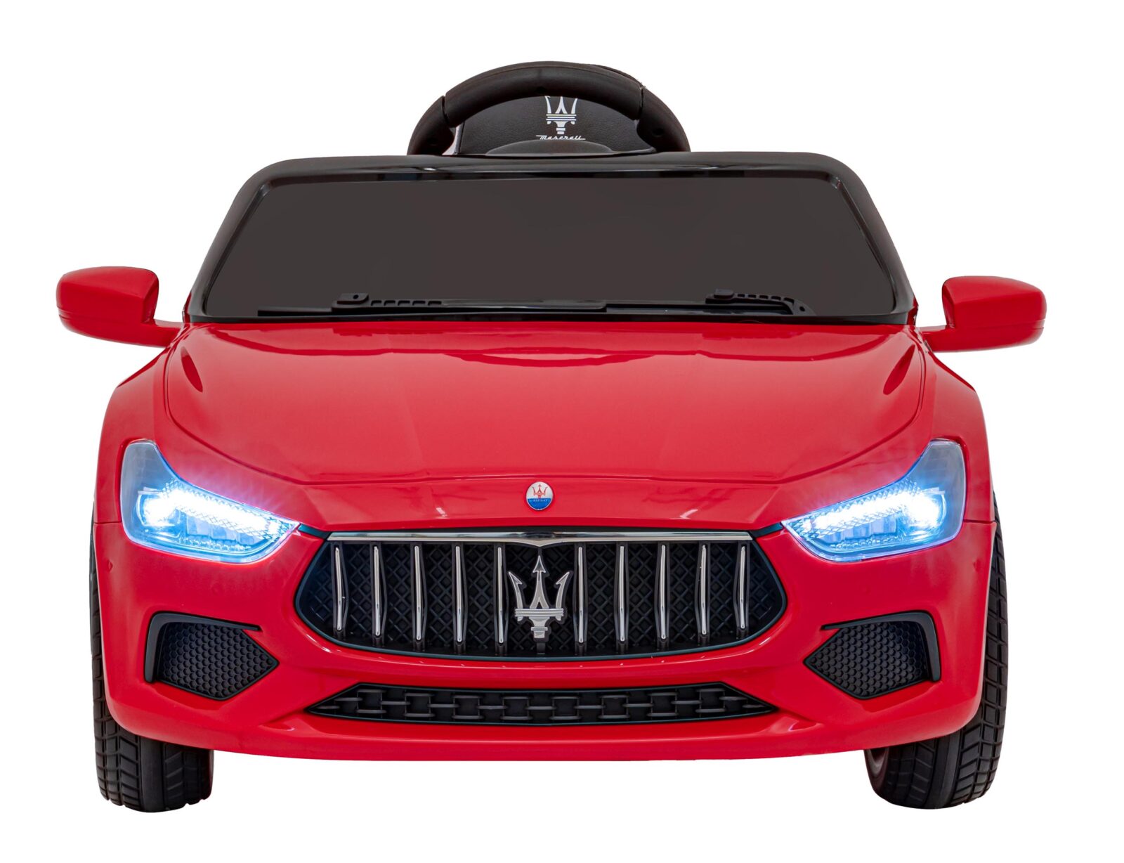 Licencirani auto na akumulator Maserati Ghibli S - crveni - cover