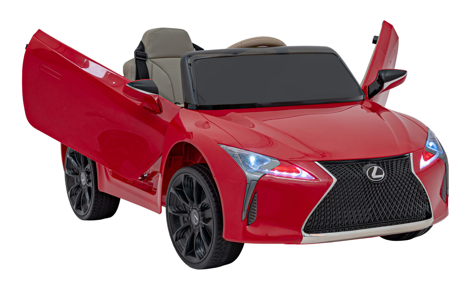 Licencirani auto na akumulator Lexus LC500 - crveni - cover