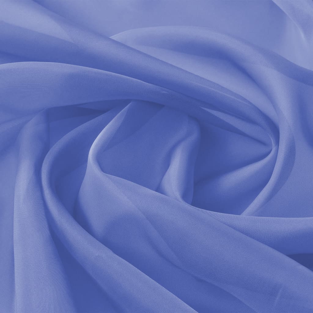 vidaXL Voal Tekstil 1,45x20 m Kraljevsko Plavi - cover