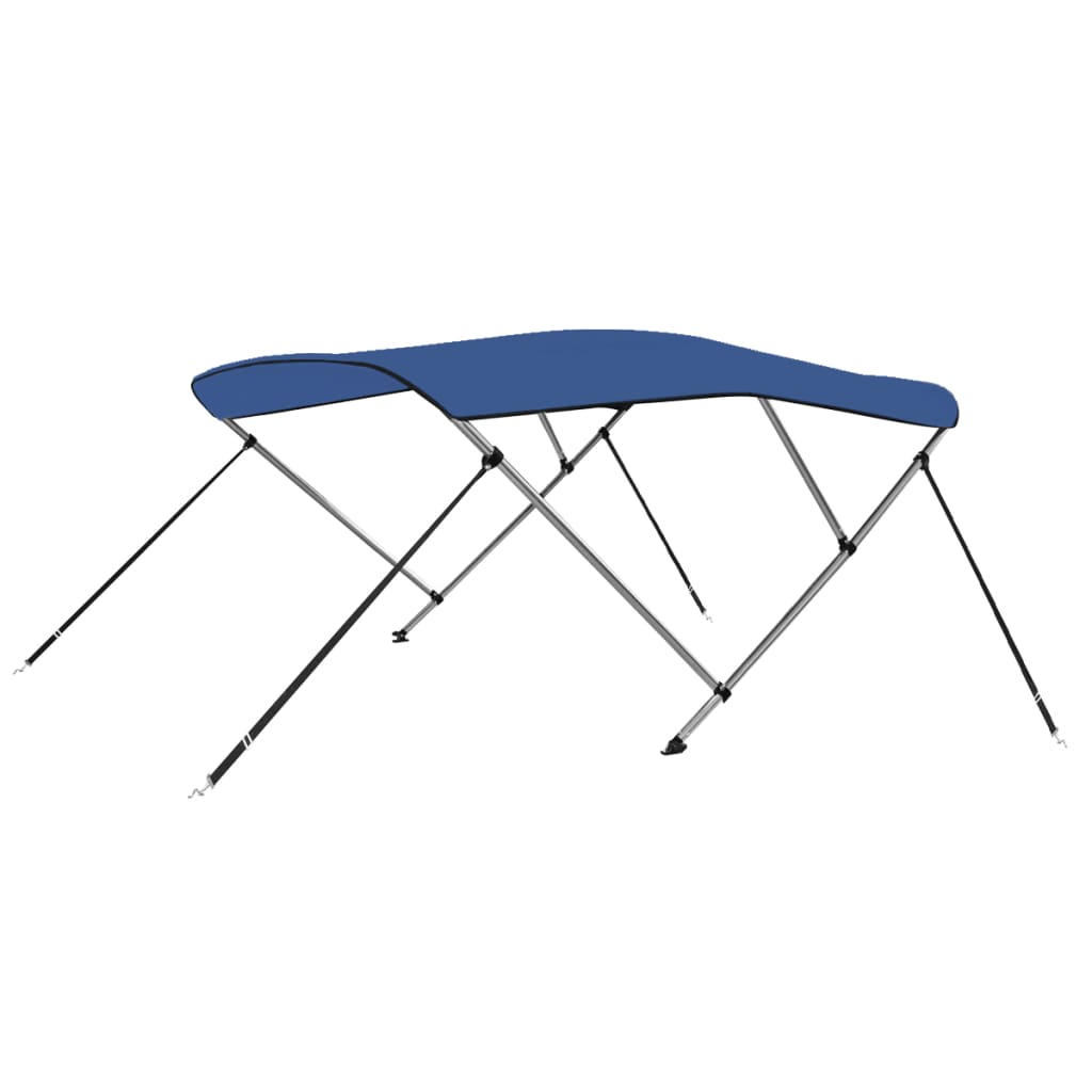 vidaXL Tenda bimini s 3 luka plava 183 x 180 x 137 cm - cover