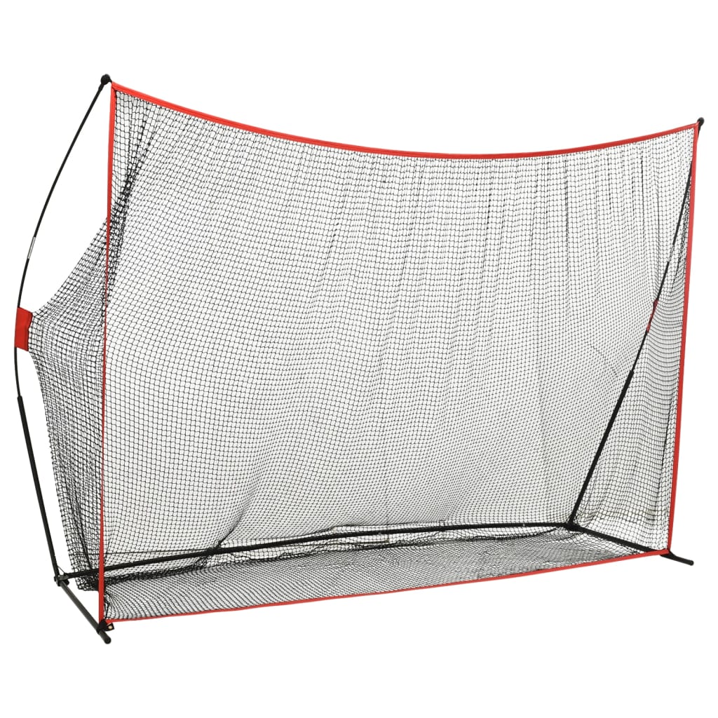vidaXL Mreža za golf 356 x 92,5 x 215 cm metalna - cover