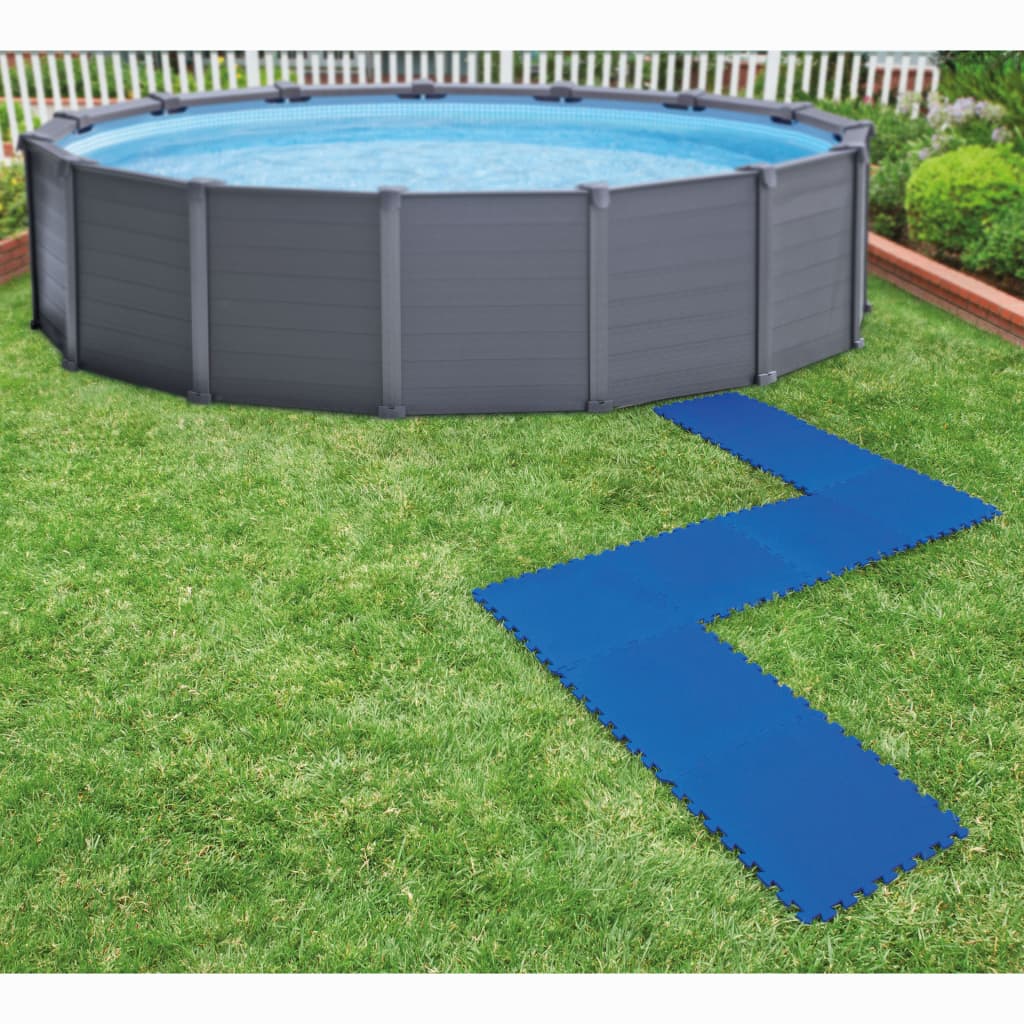 INTEX zaštitne podloge za dno bazena 8 kom 50 x 50 cm plave - cover