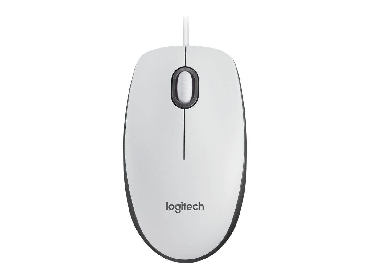 Miš žični Logitech M100 white - cover