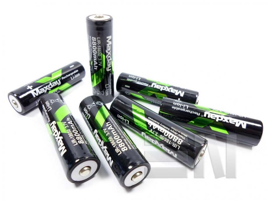 18650 Li-ion Baterija Maxday - cover