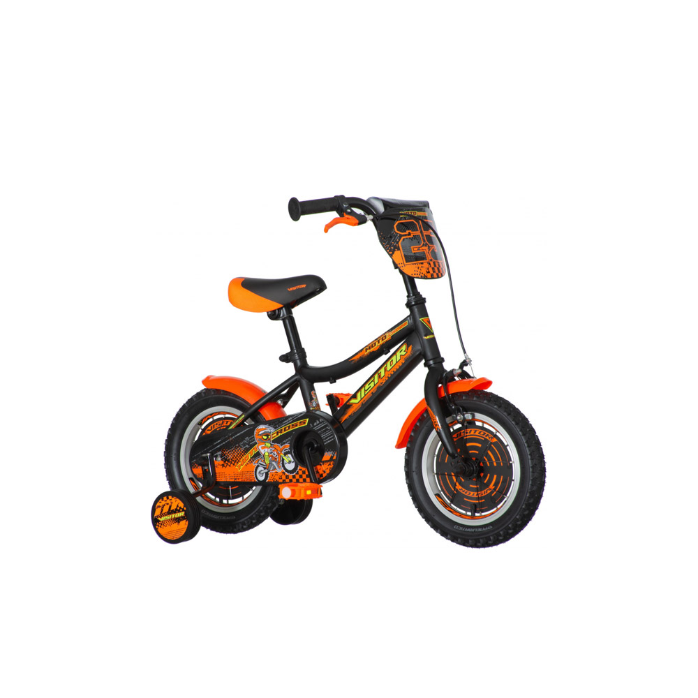 Dječji bicikli MOTOCROSS 12″ crni - cover