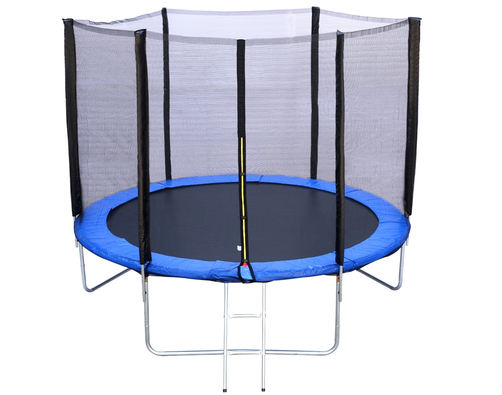Vrtni trampolin 8FT 252 cm mrežaste ljestve R-Sport - cover