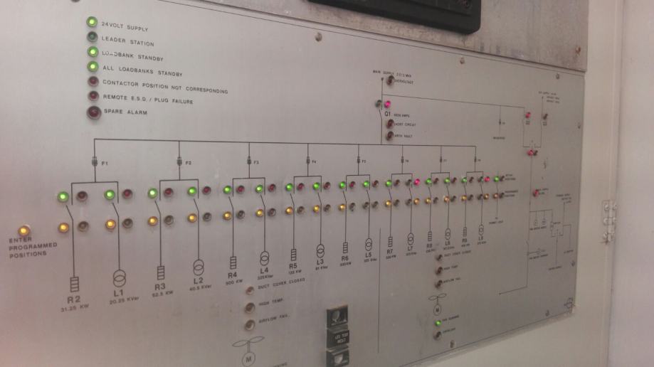 Mobilni Load bank Aggreko 2,5MW omski + 2MW induktivni - cover