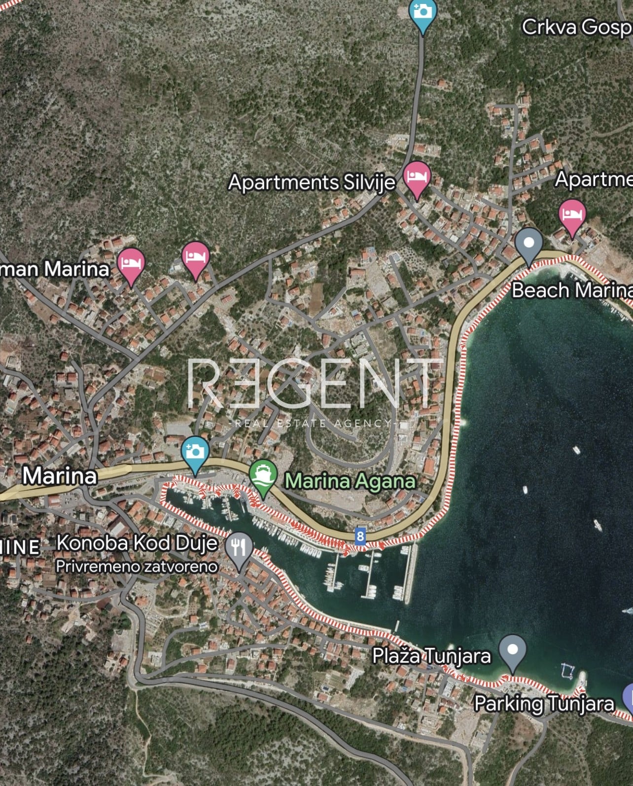Trogir, Marina - Građevinsko zemljište za prodaju, 1461 m2 - cover