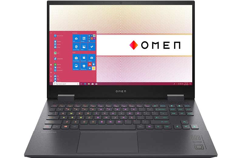 Laptop HP OMEN 15-en1427no | RTX 3070 (8 GB) / AMD Ryzen™ 7 / RAM 16 GB / SSD Pogon / 15,6″ FHD - cover